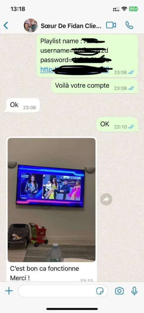 ChitramTV WhatsApp geverifieerde klantbeoordeling